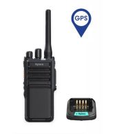 Hytera HP505G U1 UHF DMR IP67 5Watt met GPS en tafellader