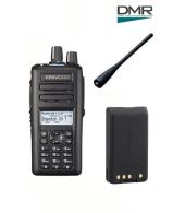 Kenwood NX-3320E UHF DMR GPS Bluetooth IP67 5Watt met accu en KRA27 antenne