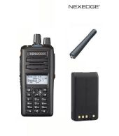 Kenwood NX-3320E UHF Nexedge GPS Bluetooth IP67 5Watt met accu en KRA23 antenne