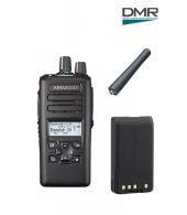 Kenwood NX-3320E2 UHF DMR GPS Bluetooth IP67 5Watt met accu en KRA23 antenne