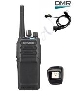 Kenwood NX-1300DE3 UHF DMR IP54 5Watt Portofoon met tafellader en beveiligingoortje