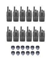 Set van 12 Inrico T526 IP54 4G LTE POC Zello Portofoons OP=OP