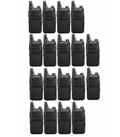 Set van 18 Retevis RT622 vergunning vrije UHF mini portofoons PMR446
