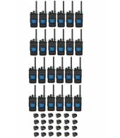 Set van 24 Caltta PH660 UHF DMR GPS, Bluetooth, display en tafellader