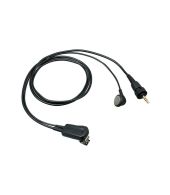 Kenwood EMC-13W klip microfoon met oortje voor TK-3601D en WD-K10 OP=OP