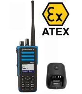 Motorola DP4801 EX ATEX VHF DMR IP67 1watt met tafellader