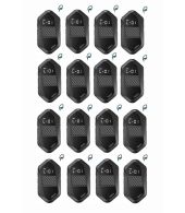 Set van 16 Hytera S1E LF Mini Portofoon vergunning vrij IP67 waterdicht met C-ring oortje