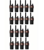 Set van 18 Cobra RX380 vergunning vrije portofoons PMR446 IPX2 