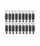 Set van 18 Kenwood TK-3701D met beveiliging oortje en tafellader