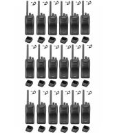 Set van 18 stuks Kenwood TK-3501 met beveiliging oortje en tafelladers