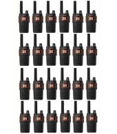 Set van 24 Cobra RX380 vergunning vrije portofoons PMR446 IPX2 