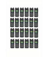 Set van 24 Inrico T330 4G LTE Zello Smart Portofoons IP68 