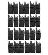 Set van 24 Retevis RT622 vergunning vrije UHF mini portofoons PMR446