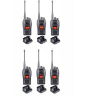 Set van 6 Midland G13 PRO UHF PMR446 / LPD69 robuuste professionele Portofoons