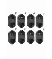 Set van 8 Hytera S1E LF Mini Portofoon vergunning vrij IP67 waterdicht met C-ring oortje