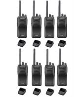 Set van 8 stuks Kenwood TK-3501 PMR446 met tafelladers