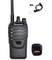 Wouxun KG-969 UHF IP65 10Watt Portofoon met tafellader en beveiliging oortje